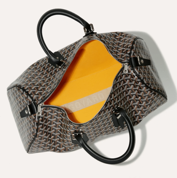 Goyard Sac de Voyage Boston 50 Noir – Image 4