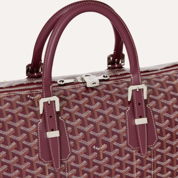 Goyard Sac de Voyage Boston 50 Bordeaux – Image 3