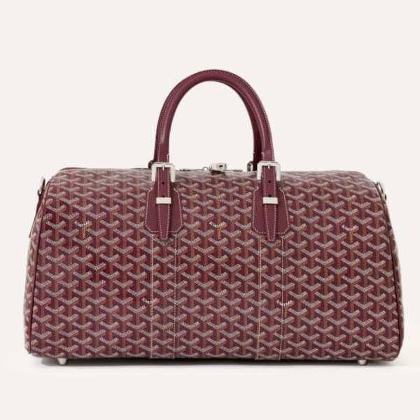 Goyard Sac de Voyage Boston 50 Bordeaux – Image 2