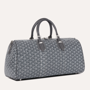 Goyard Sac De Voyage Boston 50 Bordeaux Gris